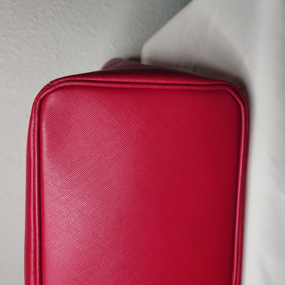 Coach Pink Leather Tote Bag F26103 - Picture 8 of 16